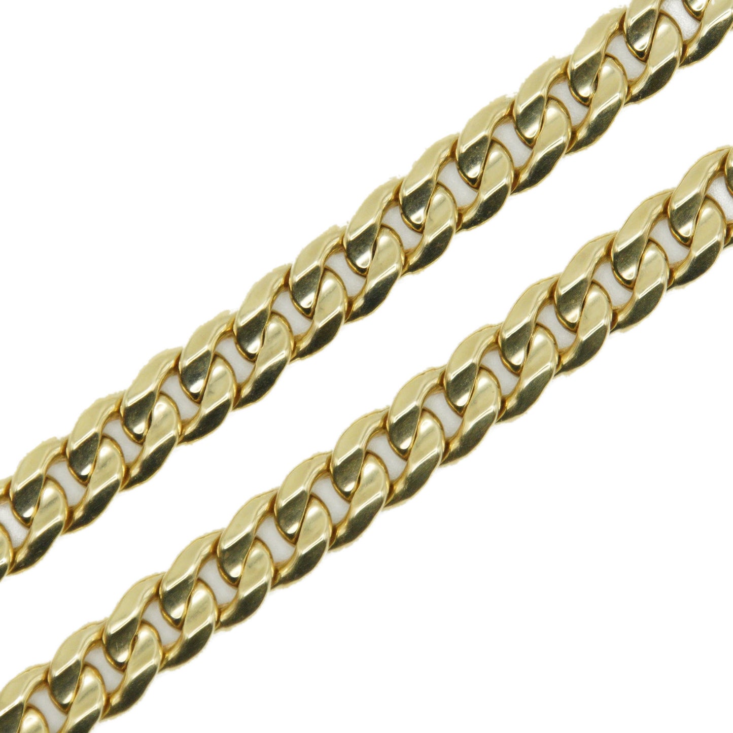 10k Semi-Solid Gold 6mm Cuban Chain