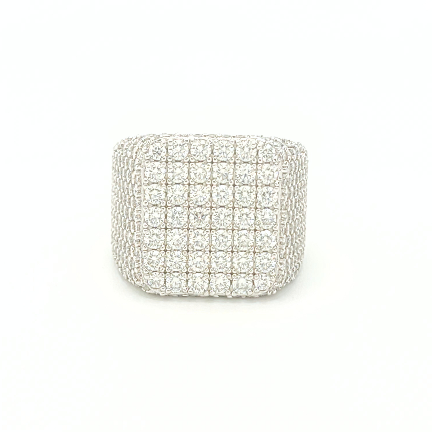 Moissanite Pinky Ring