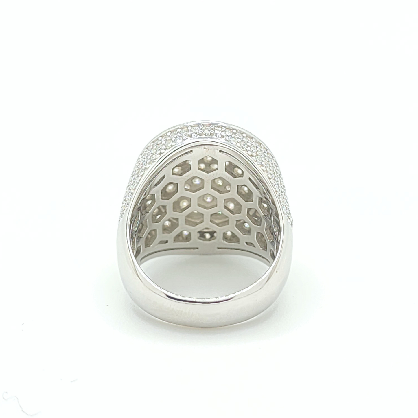 Moissanite Oval Shaped Ring