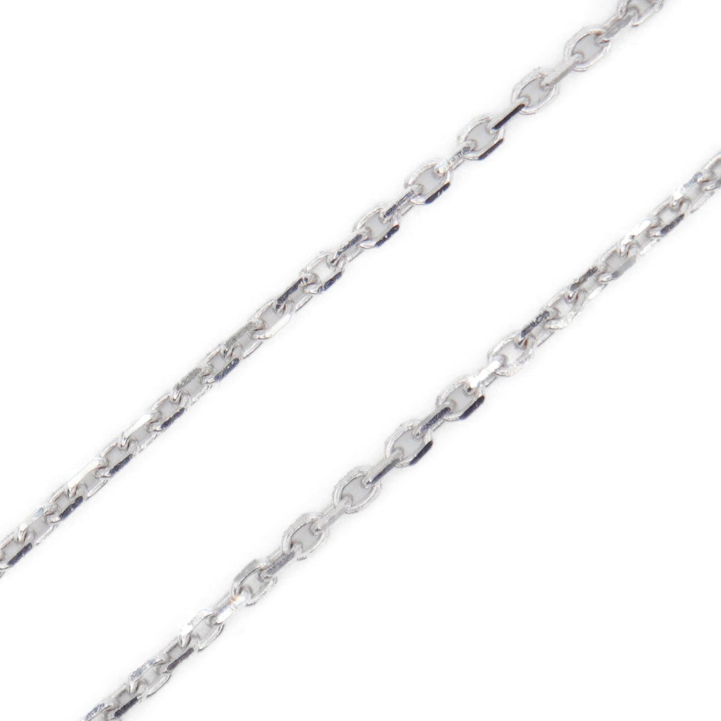 14k Solid Gold Lab Diamond Cluster Necklace