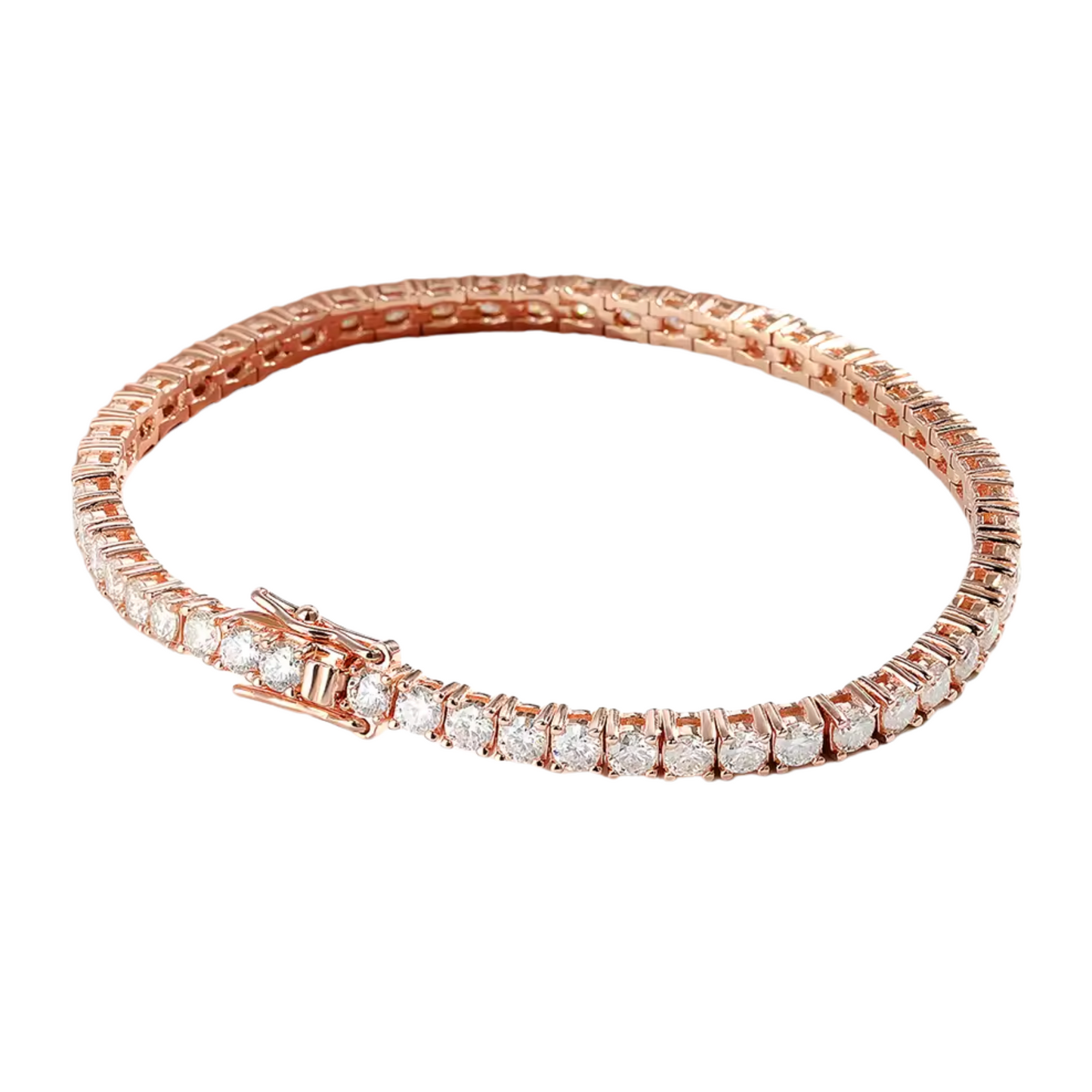 3MM Moissanite Tennis Bracelet