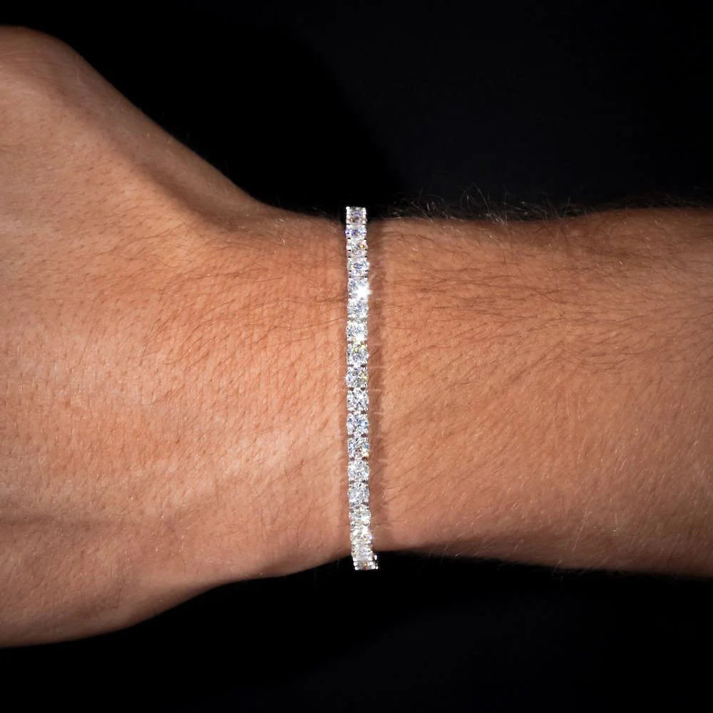 3MM Moissanite Tennis Bracelet
