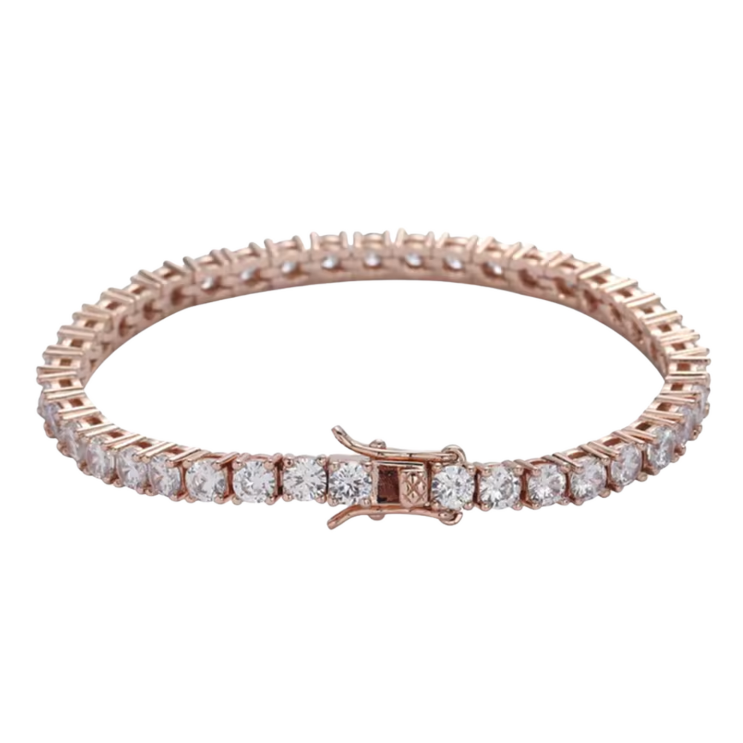 4MM Moissanite Tennis Bracelet