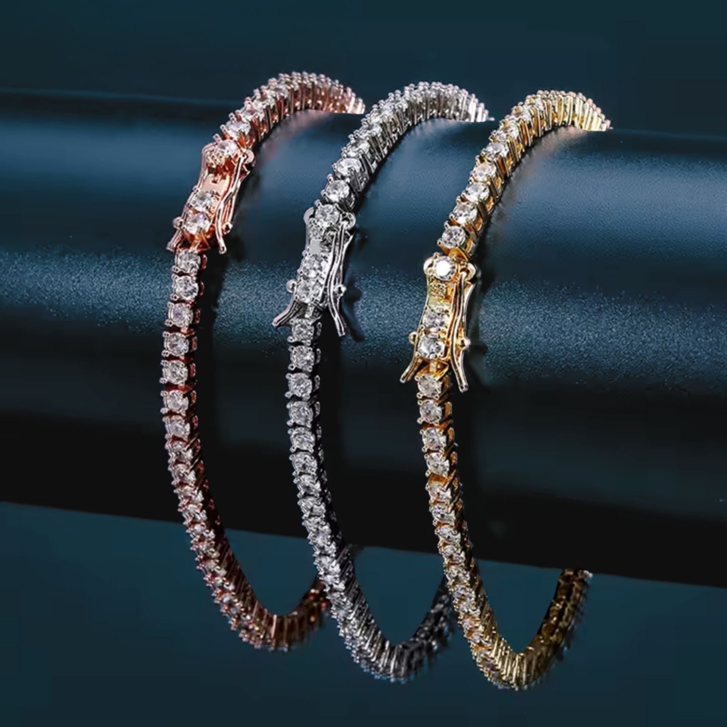 2MM Moissanite Tennis Bracelet