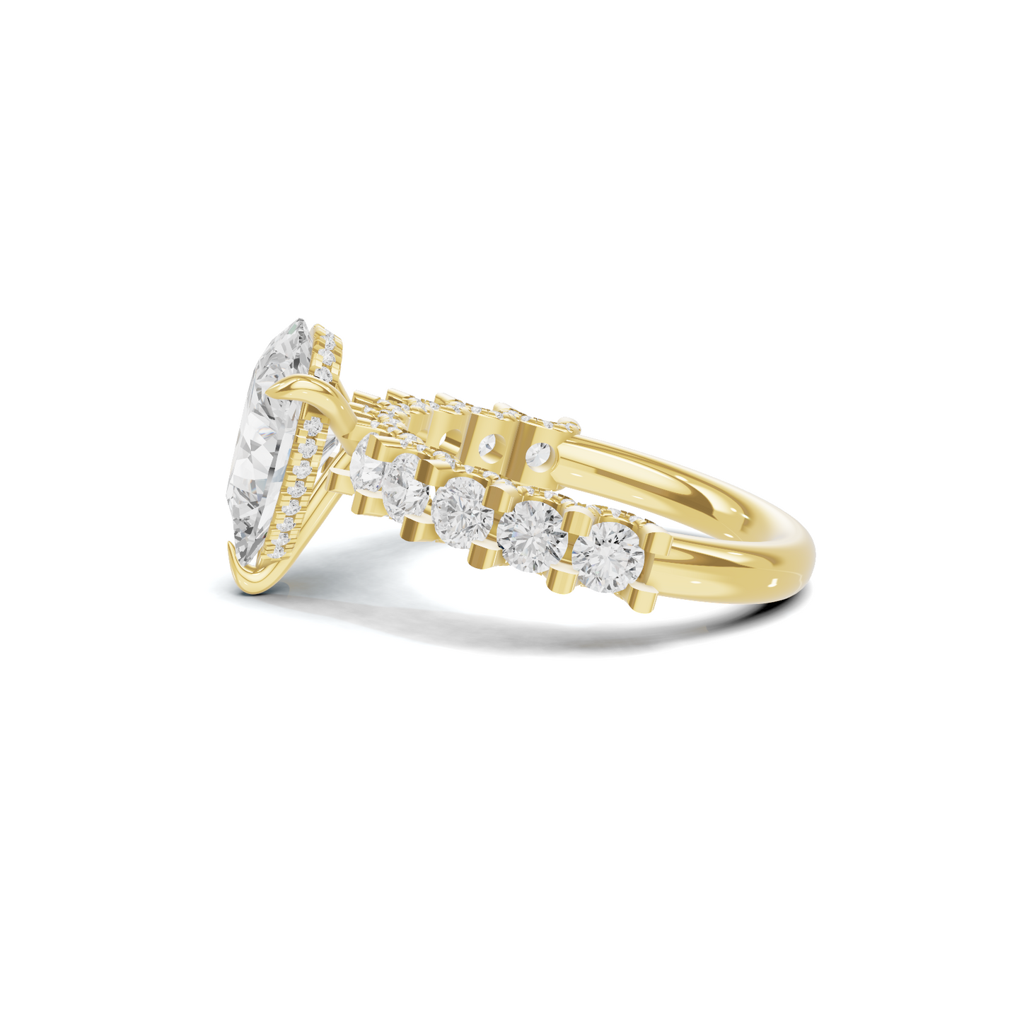 Eternity Ring 14K Yellow Gold
