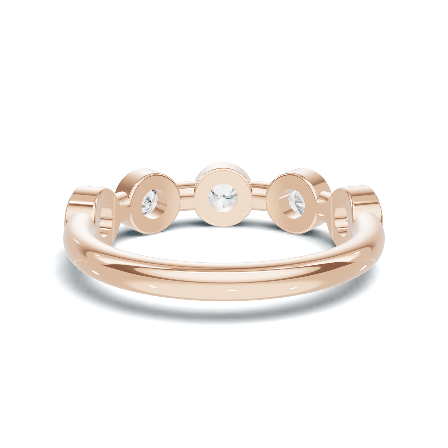 Bezel Set Station Ring