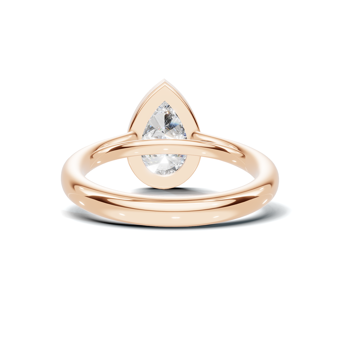Bezel Solitaire Ring
