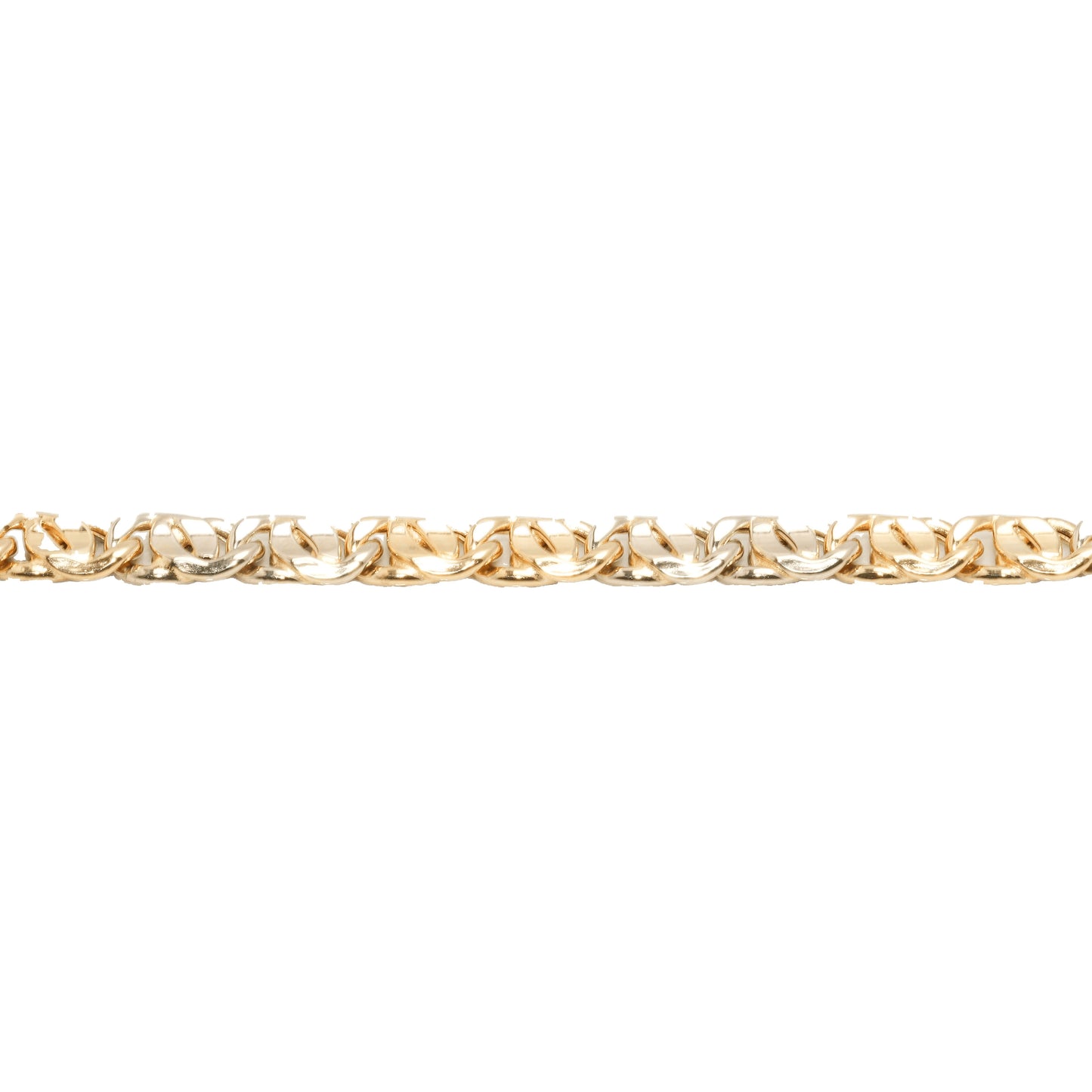 18K Two-Tone Yellow & White Gold Modern Mariner 6mm Bracelet