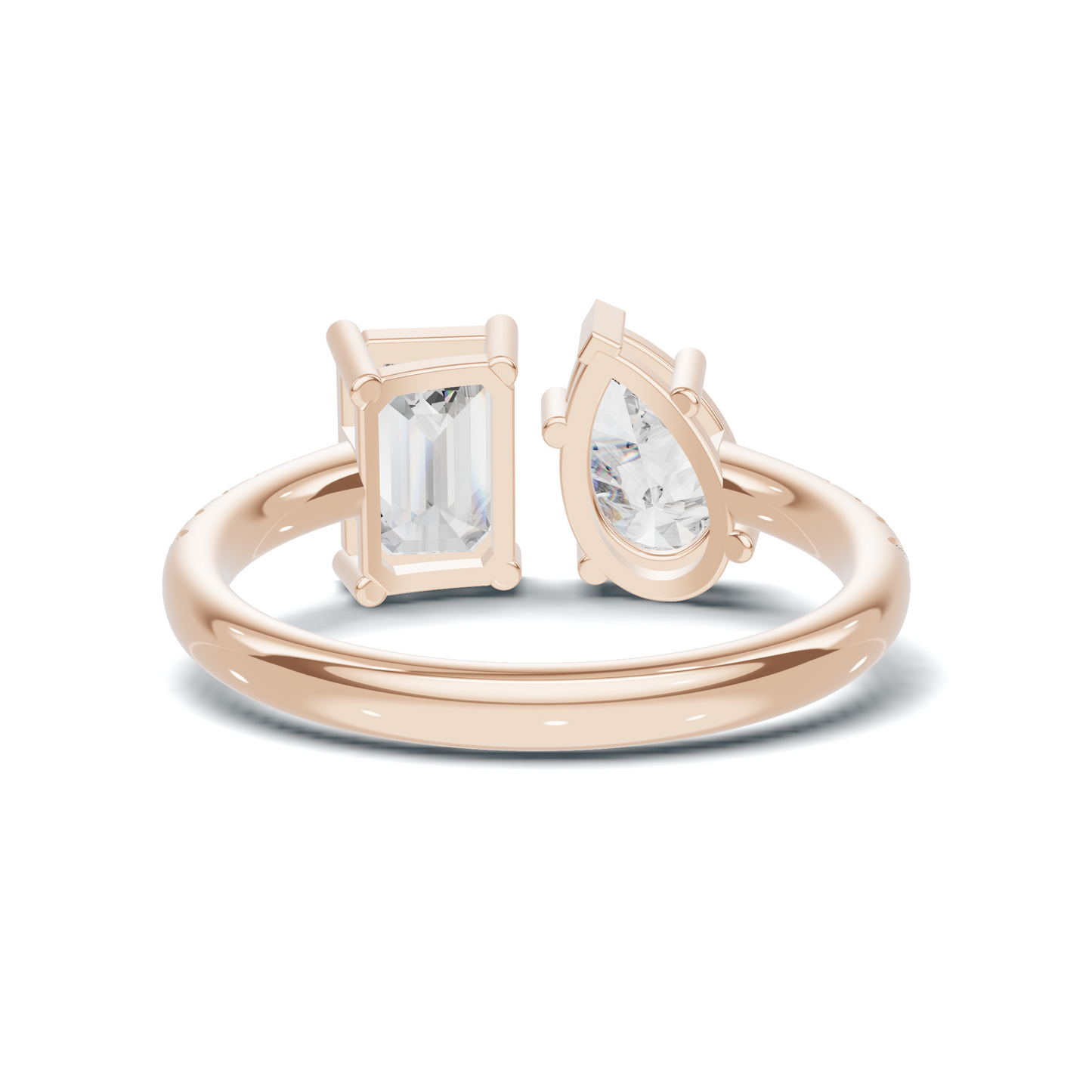 Dual Accent Statement Ring