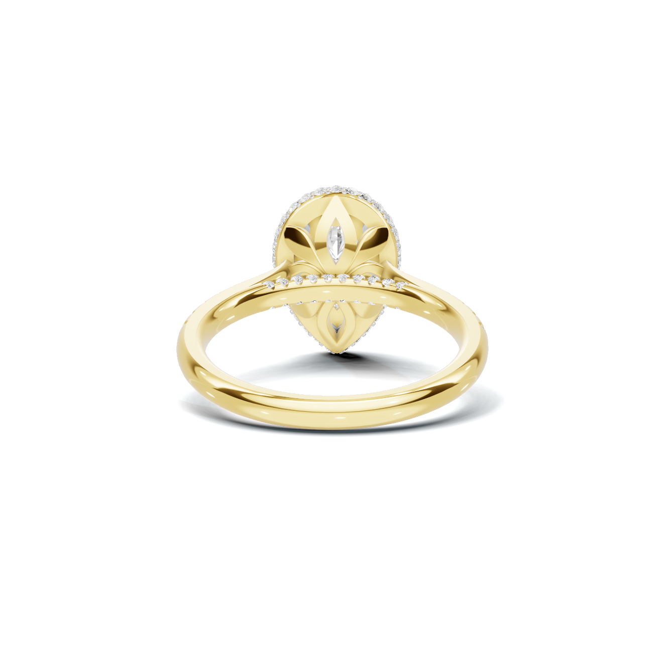 Elegant Halo Ring