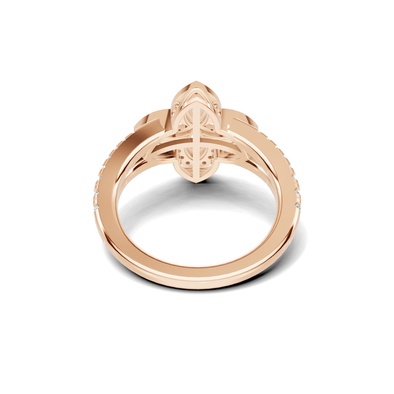 Floral Marquise Statement Ring