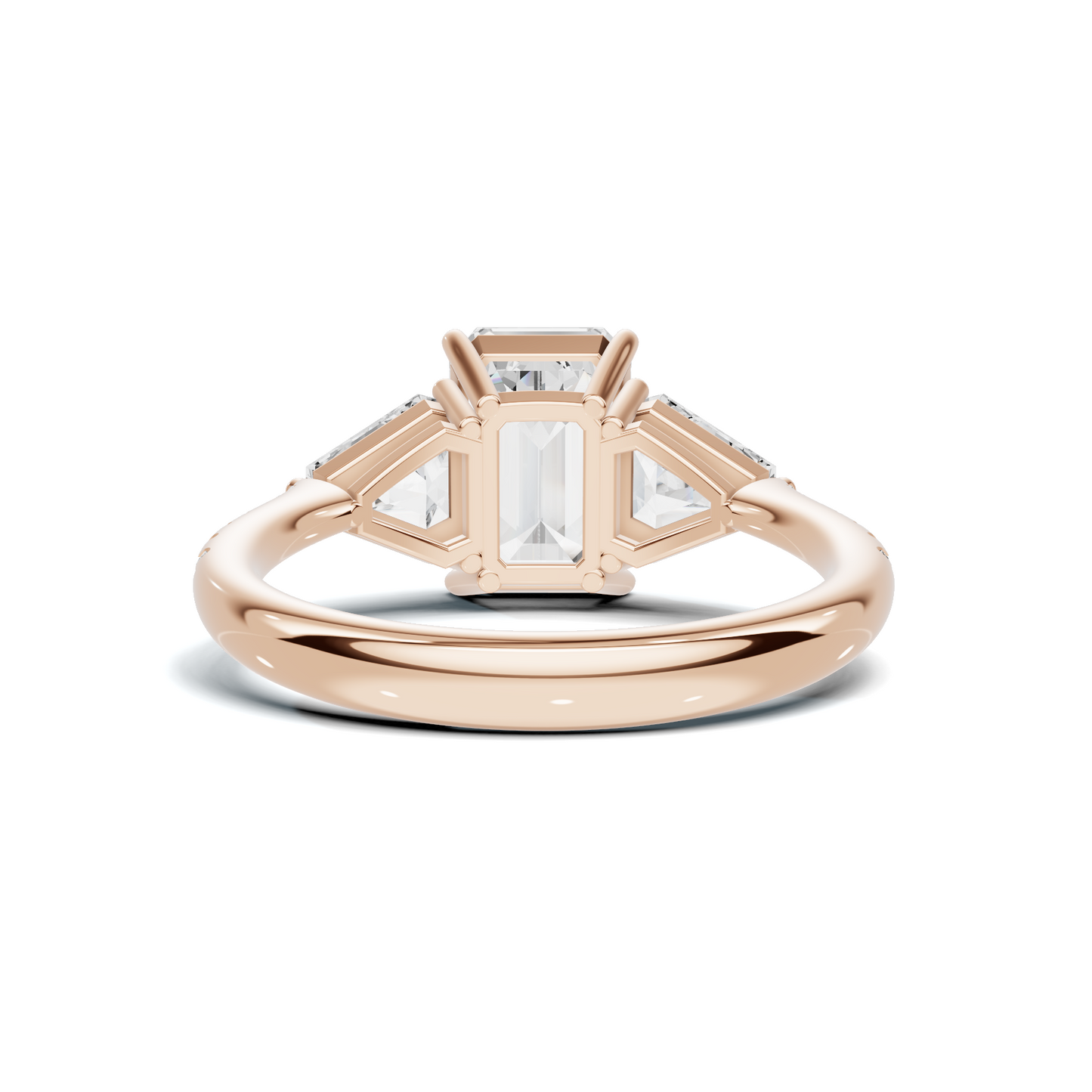 Grand Three Stone Statement Ring