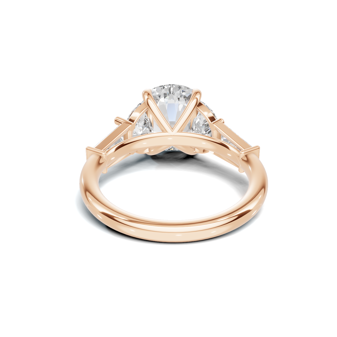 Half Moon Accent Ring