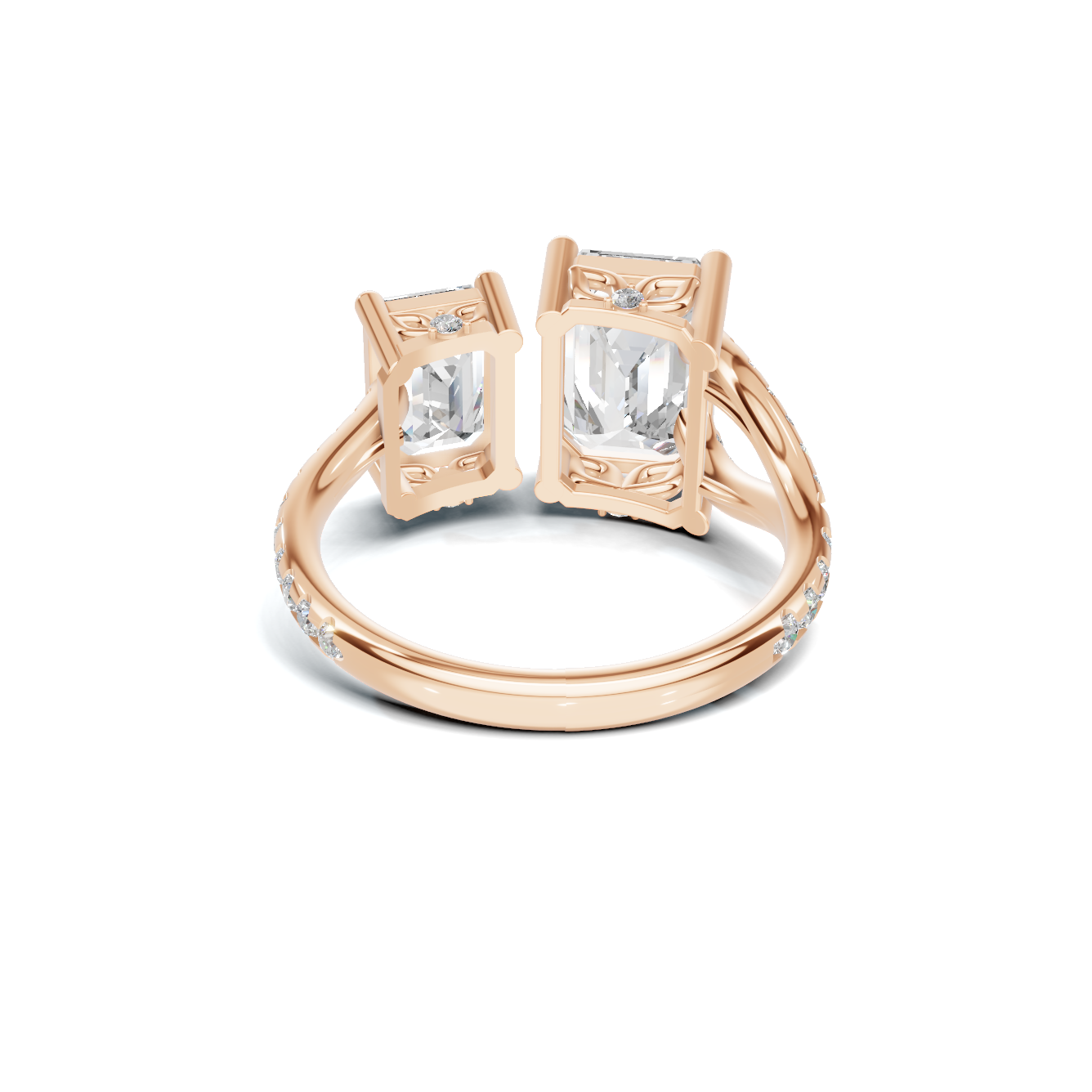 Luxe Dual Stone Ring