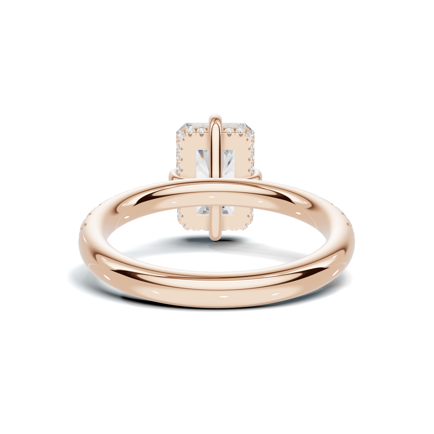 Luxe Pave Accented Basket Ring