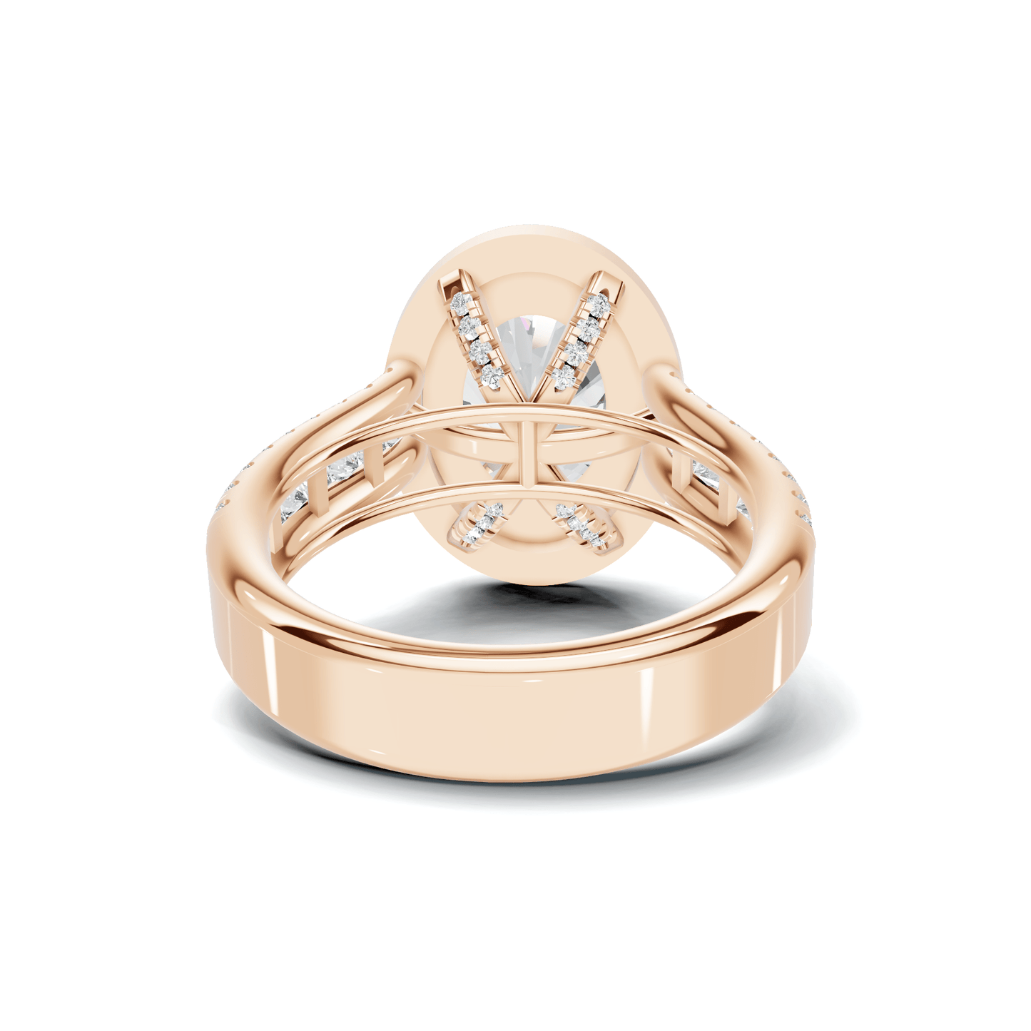 Luxe Sparkling Pave Statement Ring