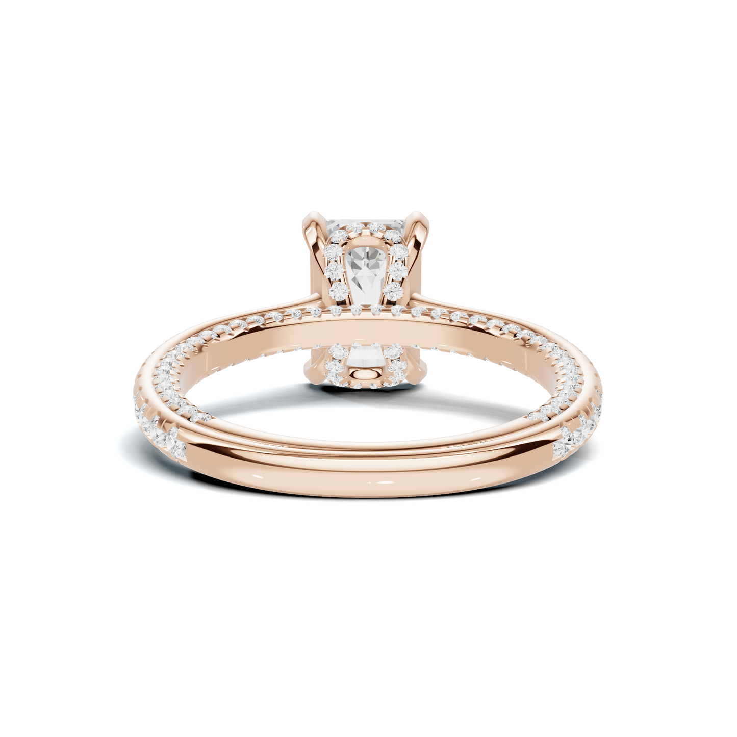 Luxe Three Stone Accent Ring