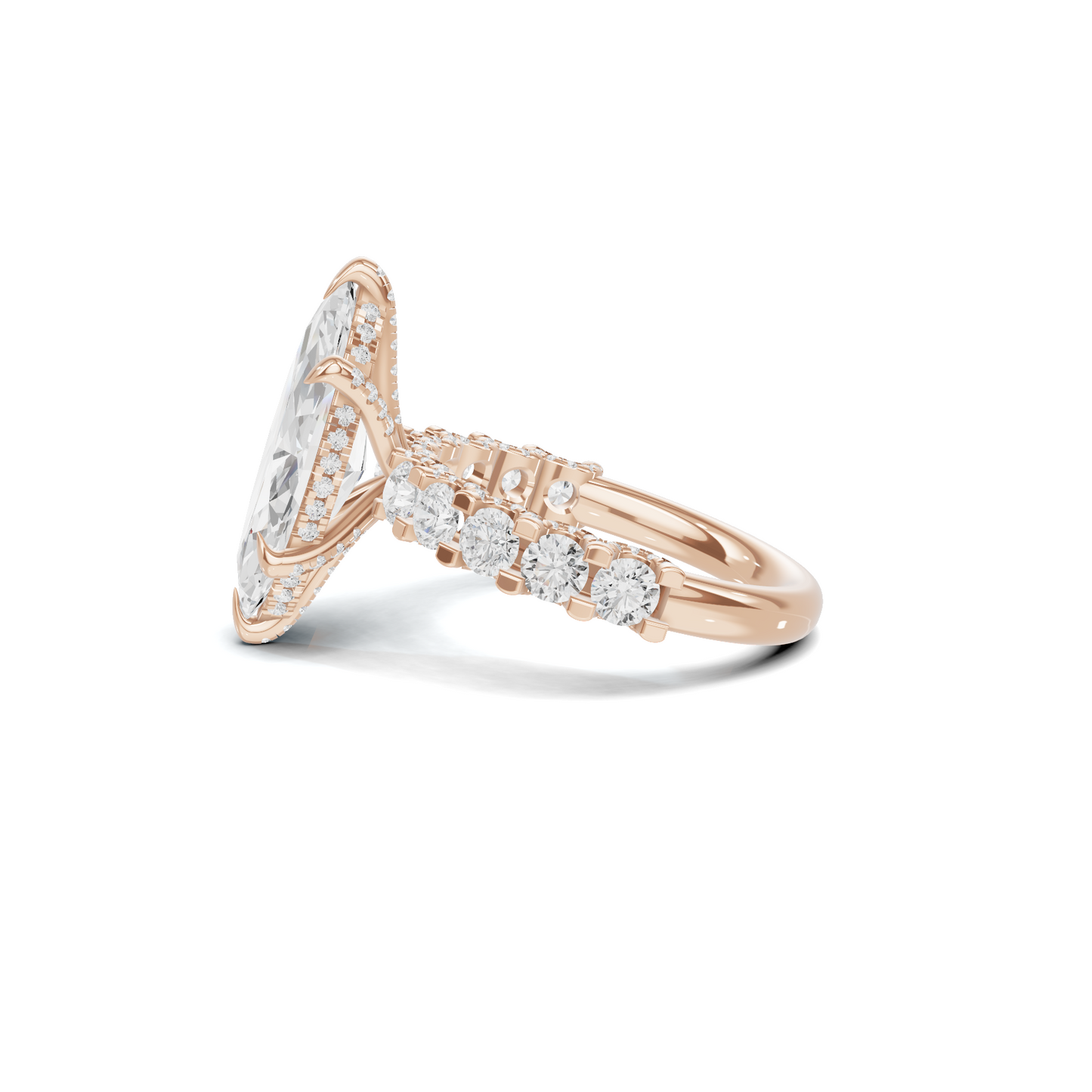 Marquise Statement Prong Ring