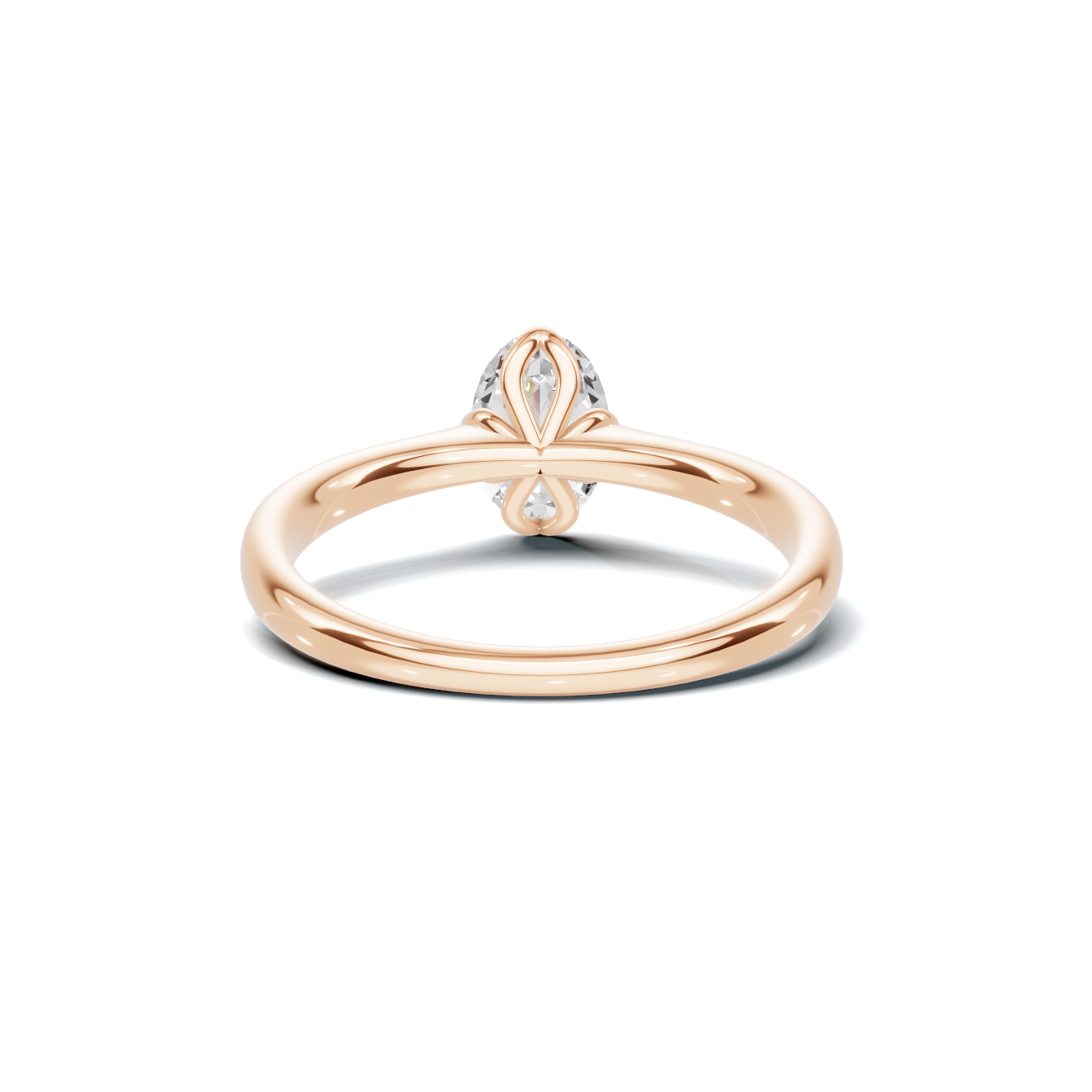 Minimalist Solitaire Setting Ring