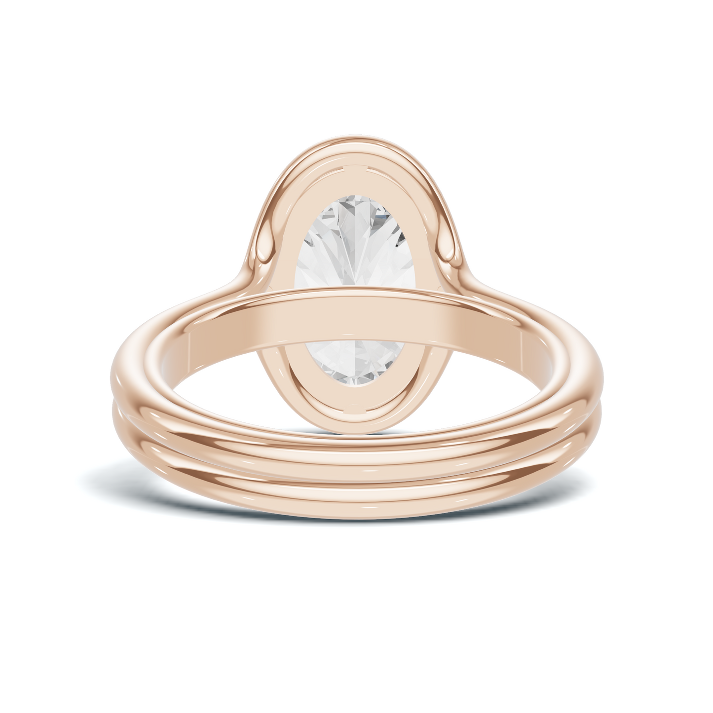 Sculptural Solitaire Statement Ring