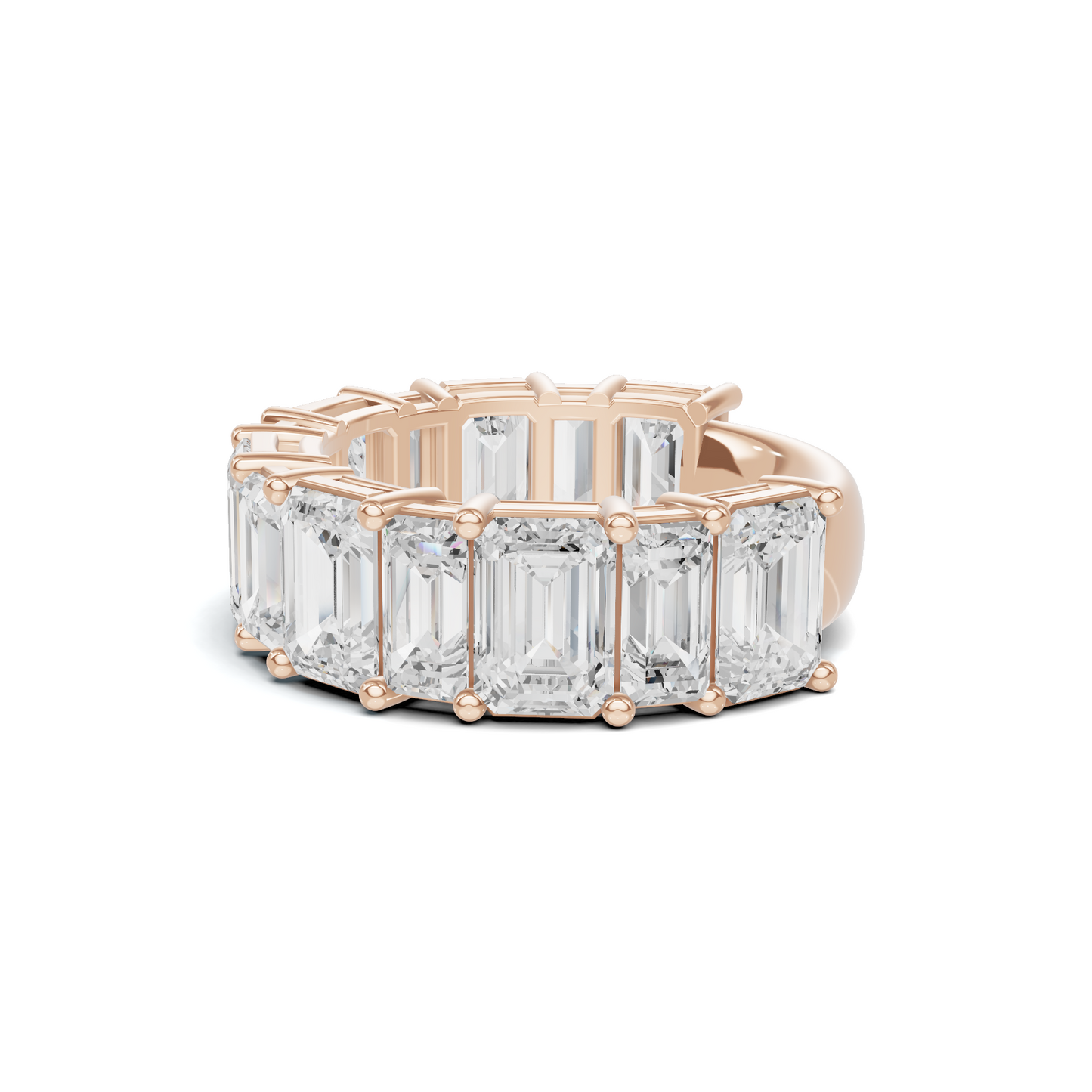 Staircase Eternity Ring