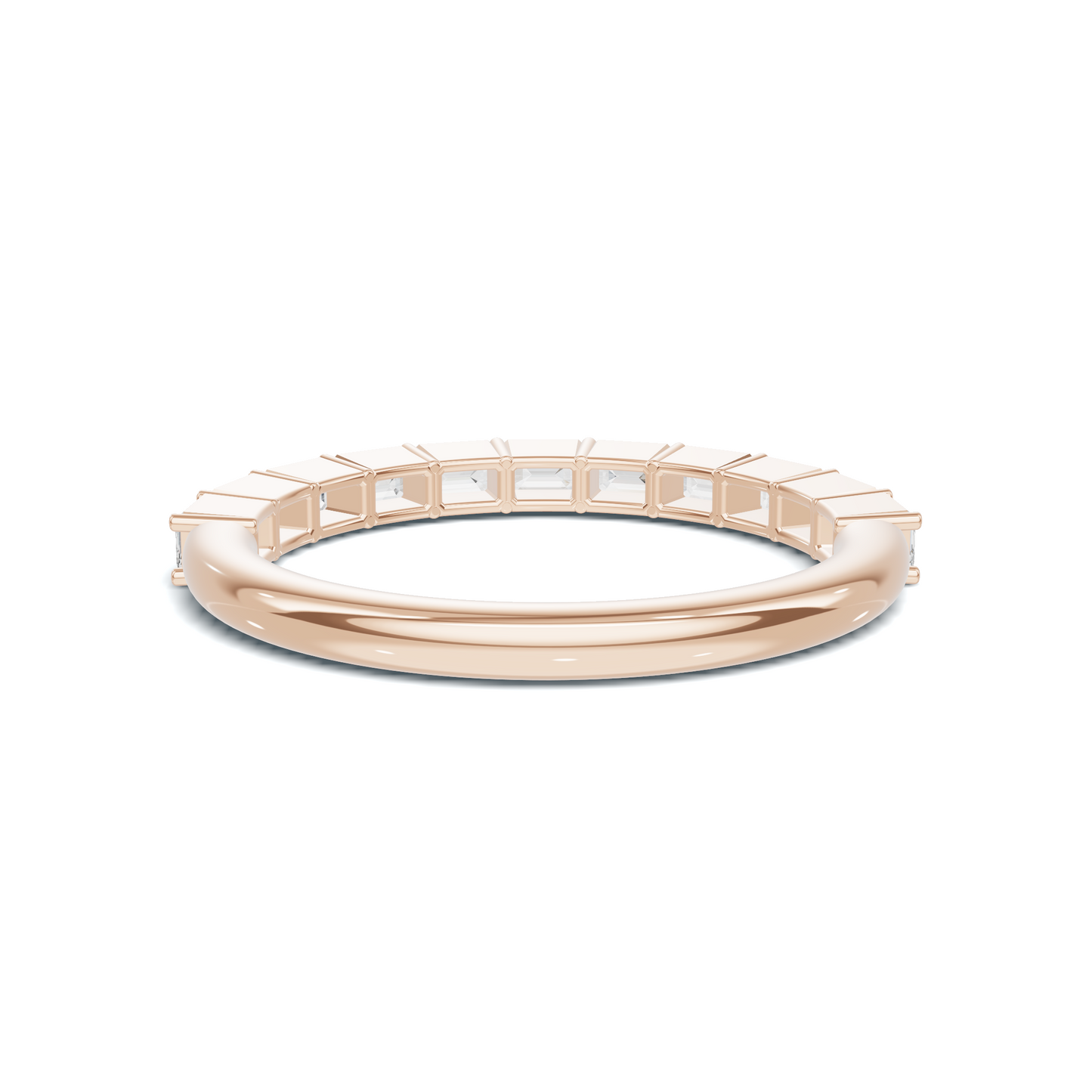 Step Cut Eternity Ring