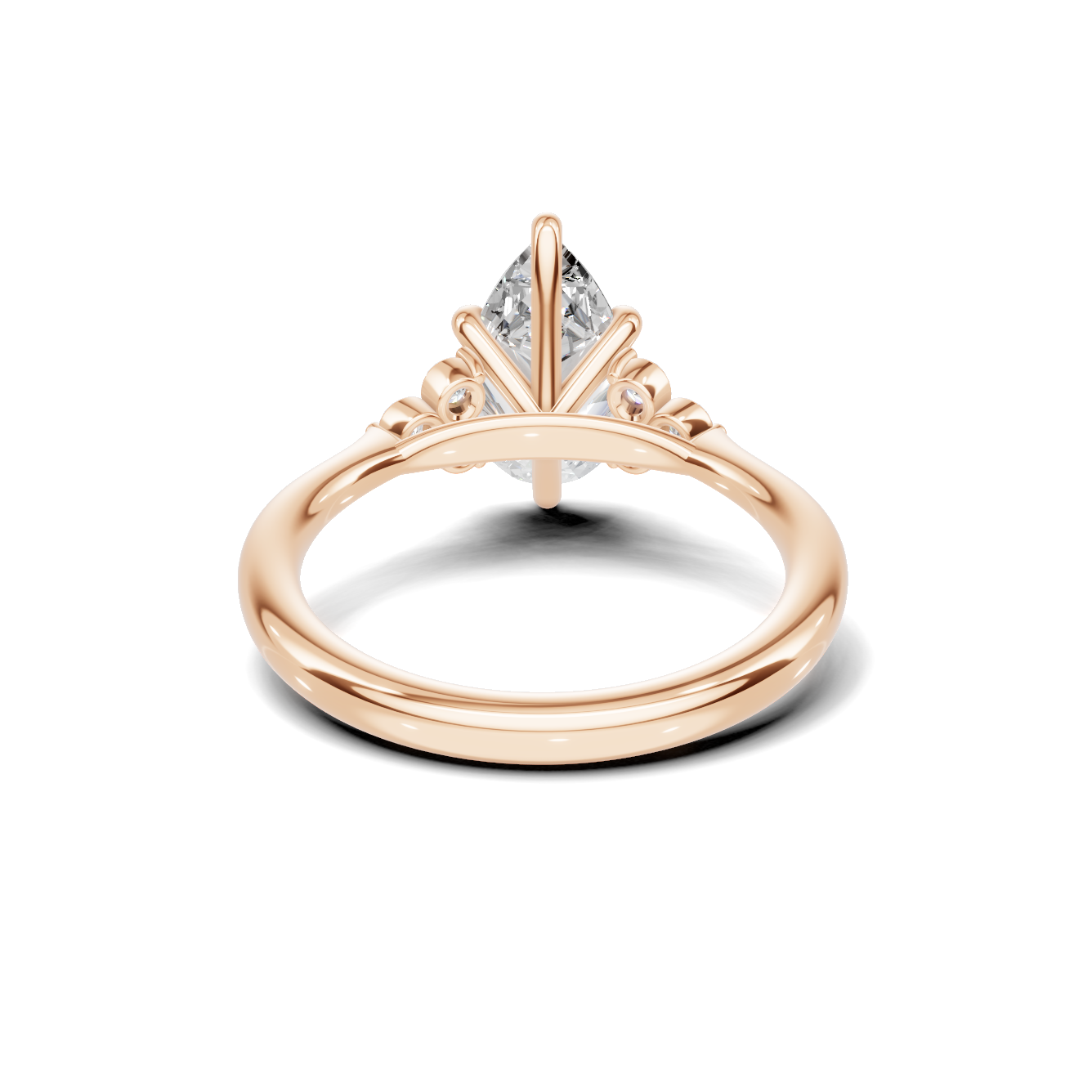 Teardrop Cluster Ring