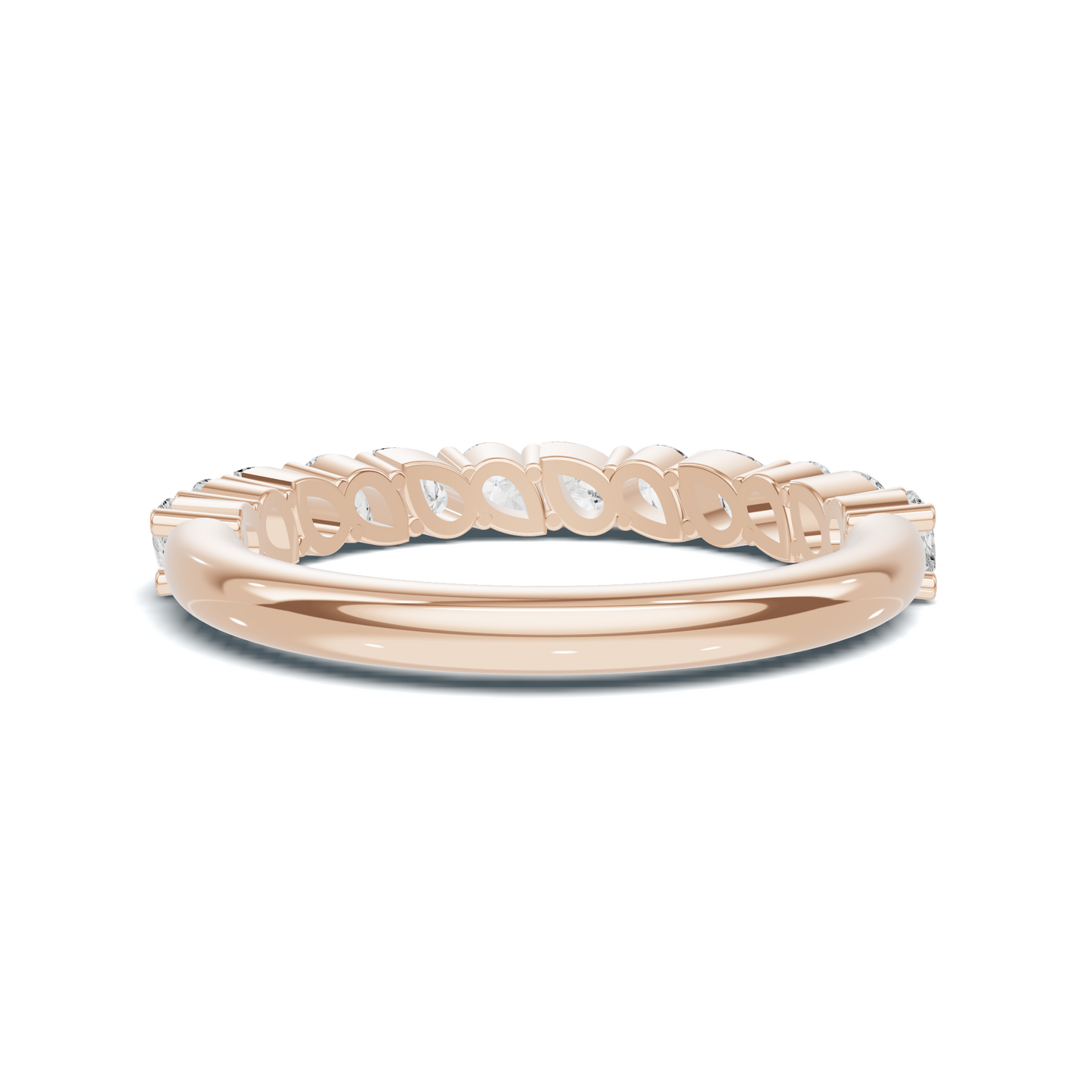 Teardrop Eternity Ring