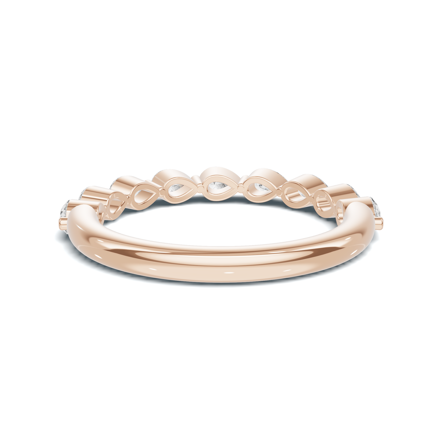 Teardrop Stacking Eternity Ring