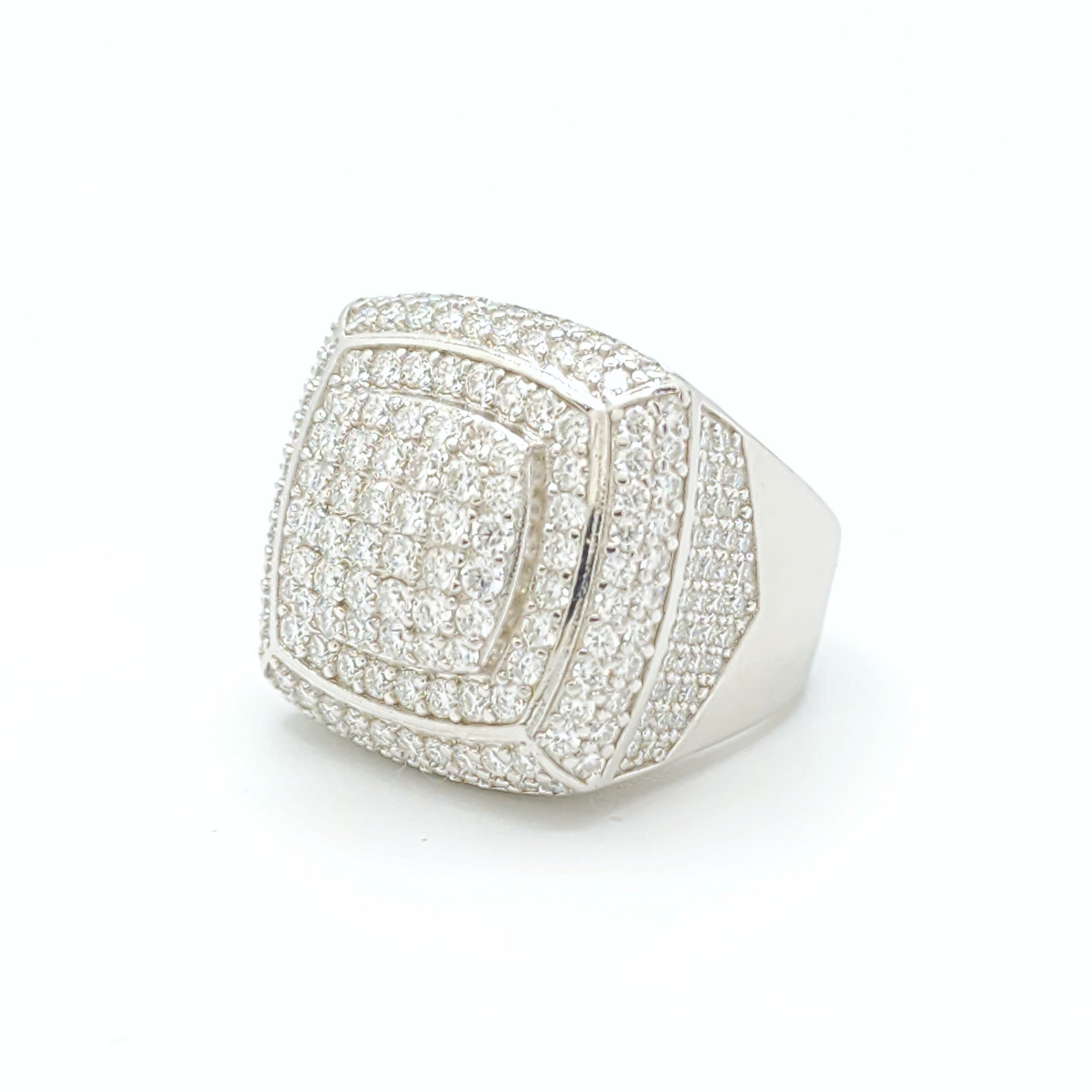 Moissanite Royal Pavé Ring