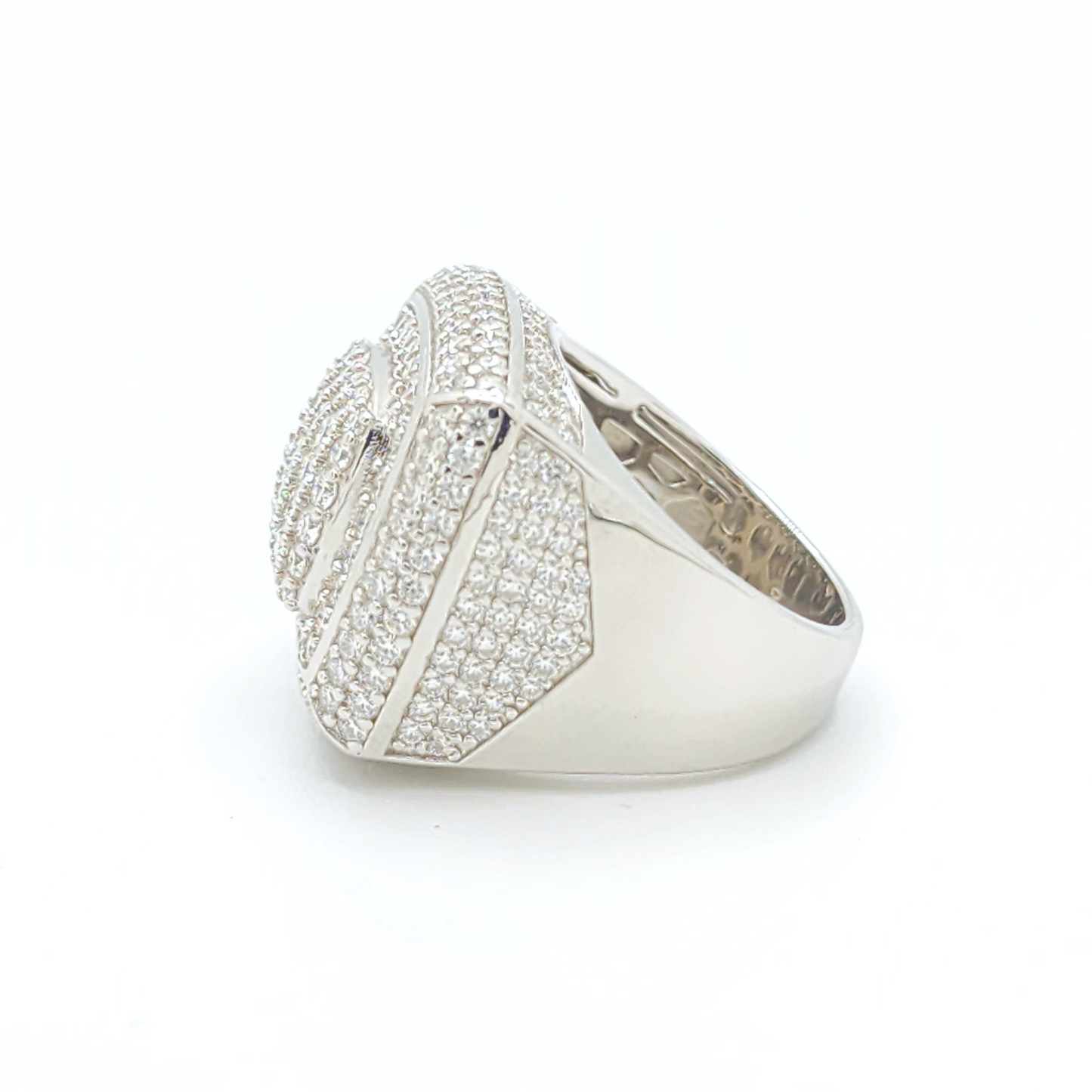 Moissanite Royal Pavé Ring