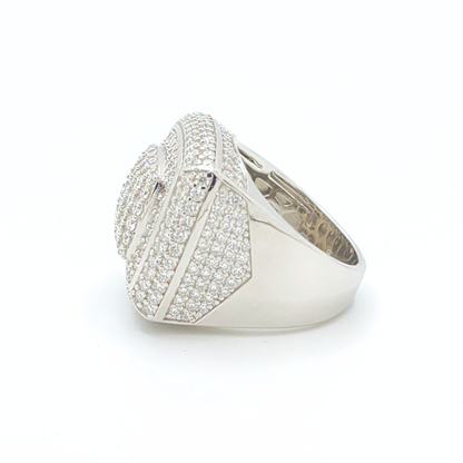Moissanite Royal Pavé Ring