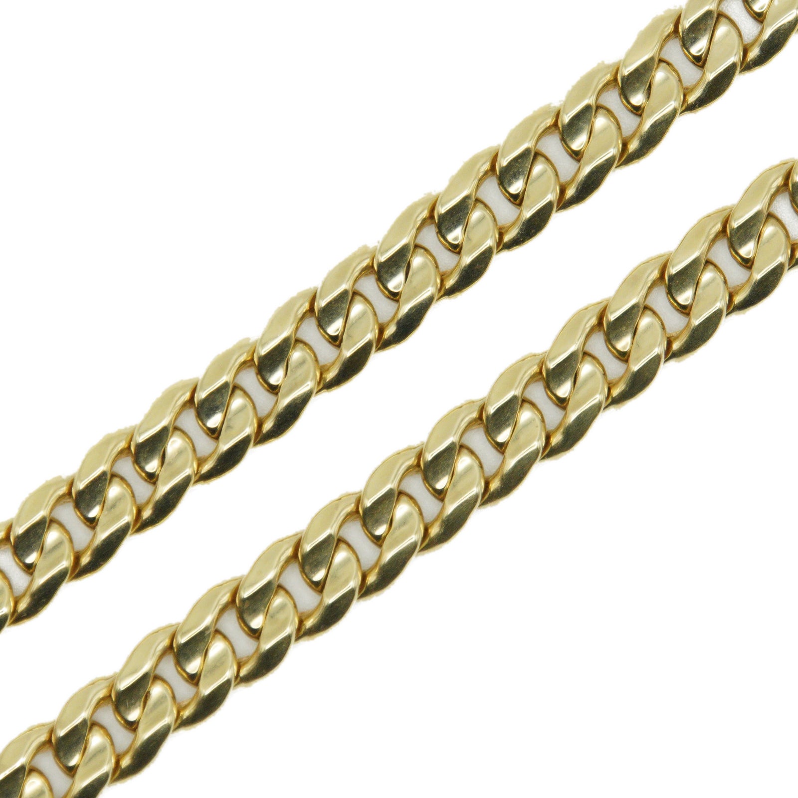 10k Semi-Solid Gold 6mm Cuban Chain