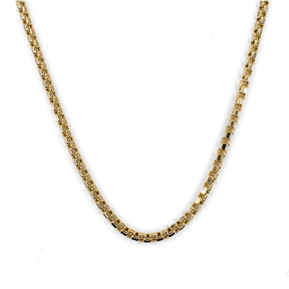 10k Solid Gold 3.1mm Cable Link Chain