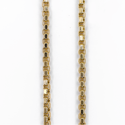 10k Solid Gold 3.1mm Cable Link Chain