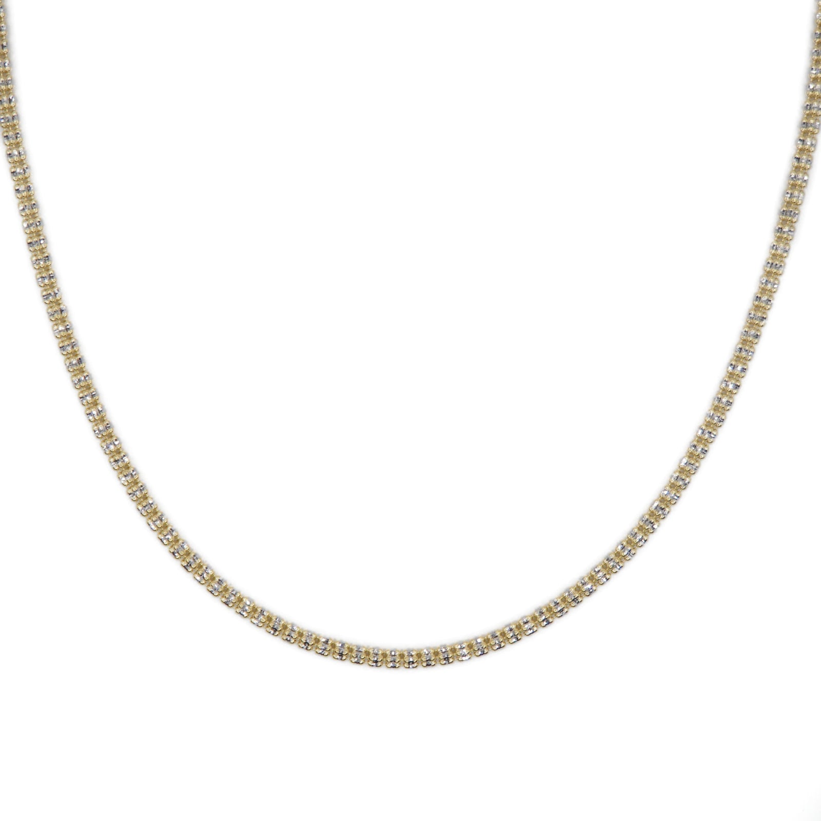 10k Solid Gold 3.5mm Ice Chain