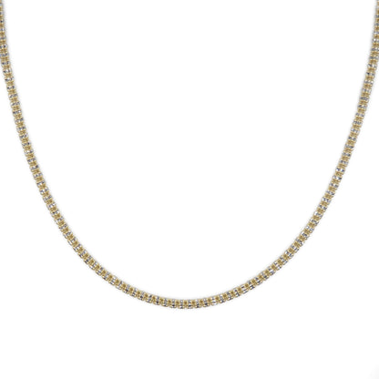 10k Solid Gold 3.5mm Ice Chain