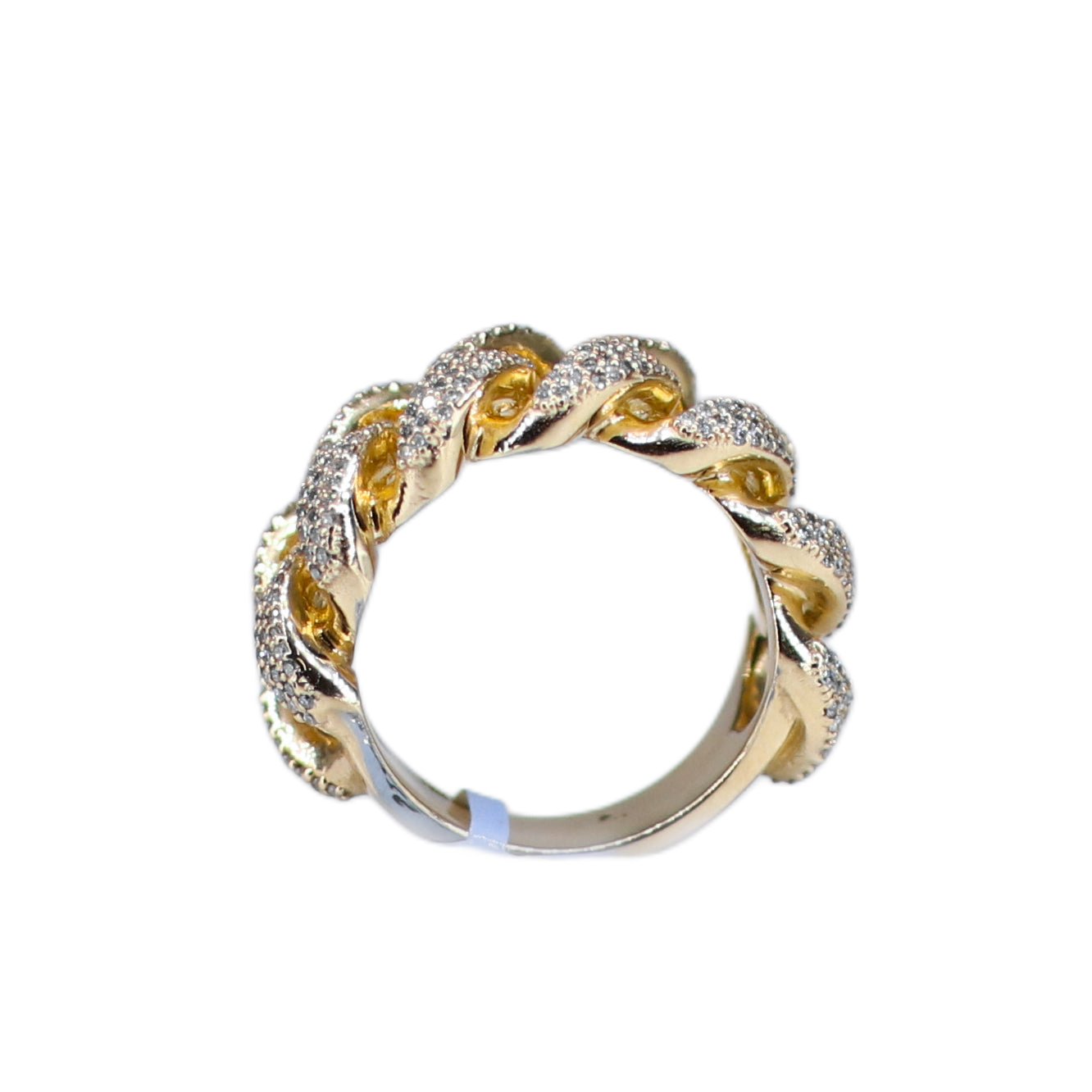 10k Solid Gold Diamond XL Heavy Cuban Ring