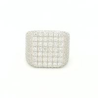 Moissanite Pinky Ring