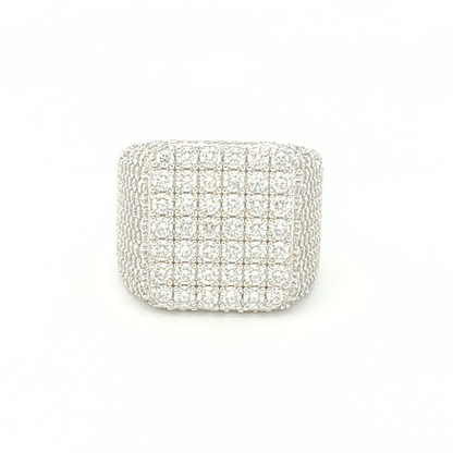Moissanite Pinky Ring