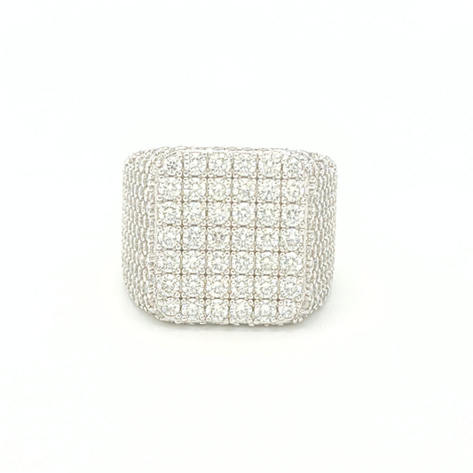 Moissanite Pinky Ring