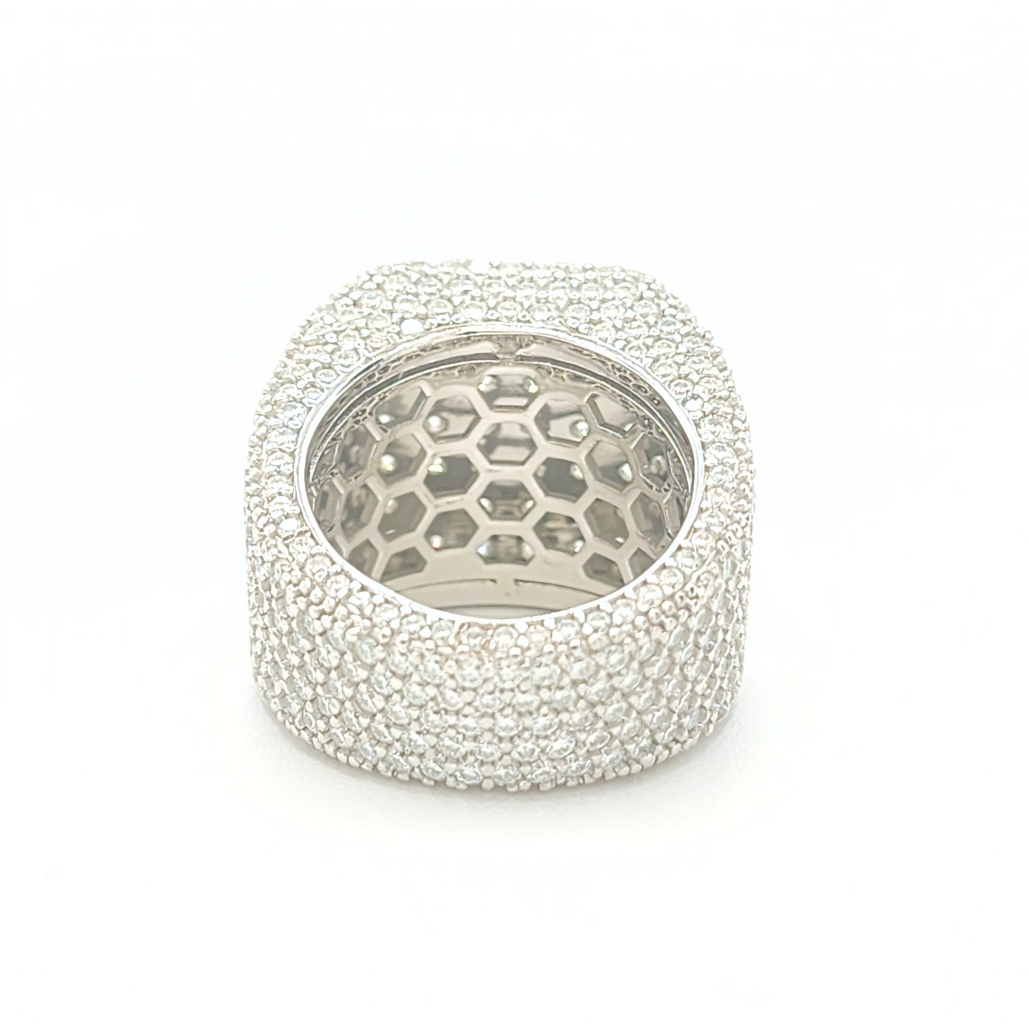 Moissanite Pinky Ring
