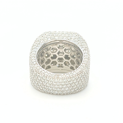 Moissanite Pinky Ring
