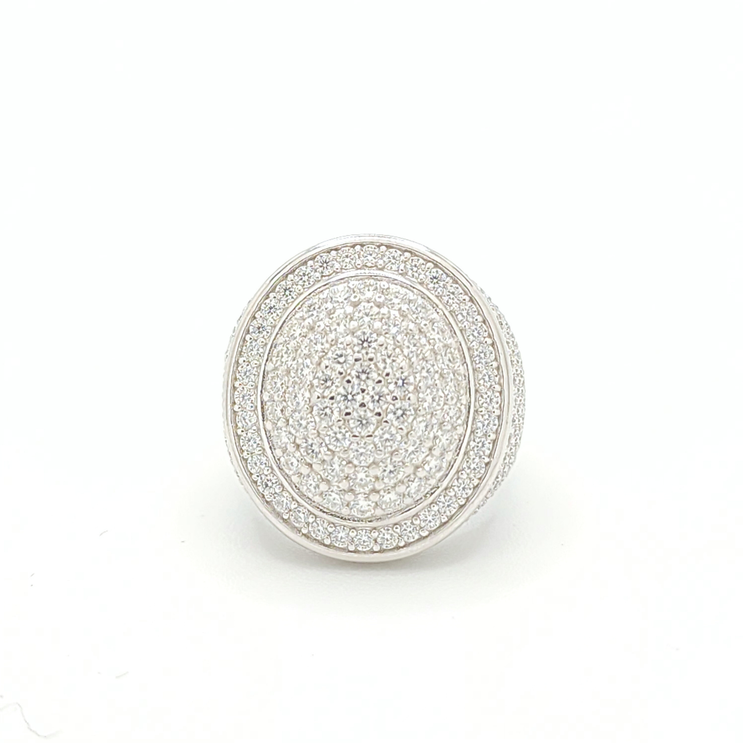 Moissanite Oval Shaped Ring