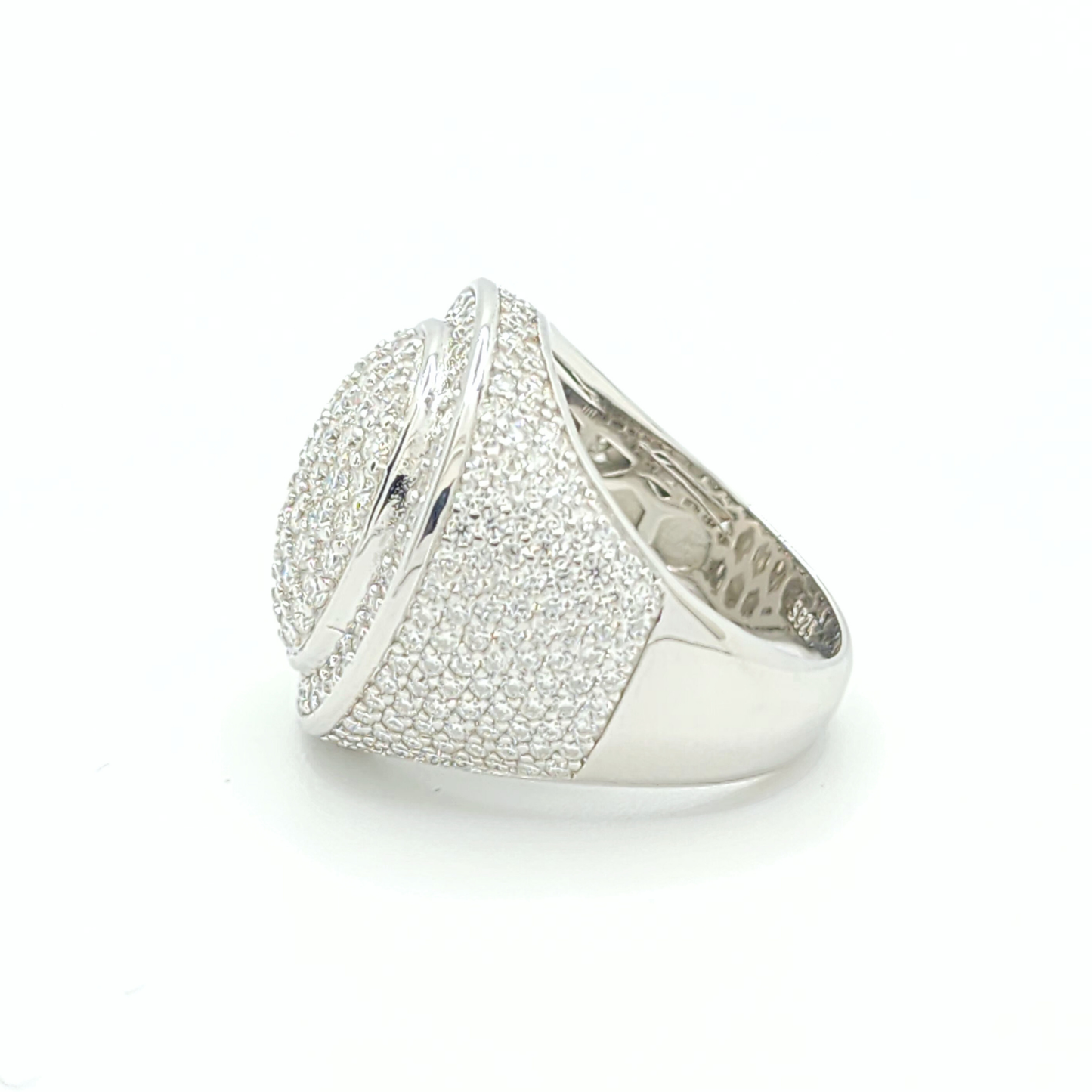 Moissanite Oval Shaped Ring