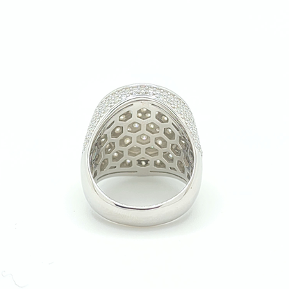 Moissanite Oval Shaped Ring