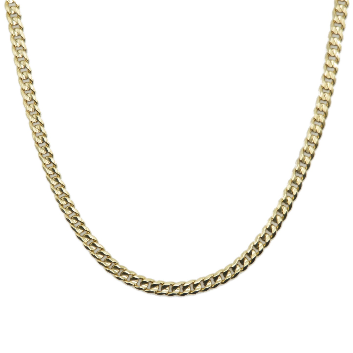 14k Semi-Solid Gold 6mm Cuban Chain