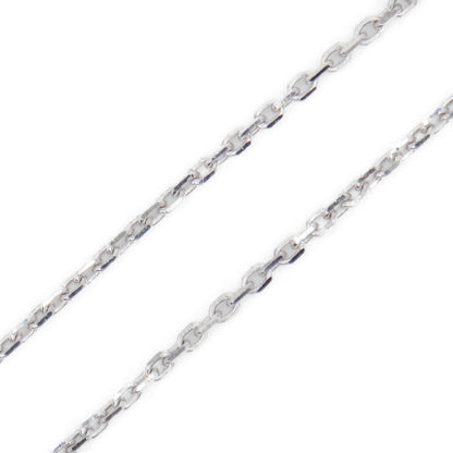 14k Solid Gold Lab Diamond Cluster Necklace