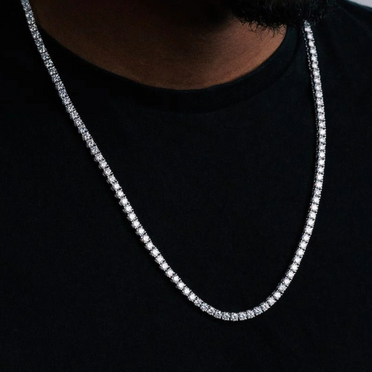 4MM Moissanite Tennis Chains