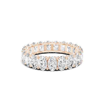 Eternal Brilliance Eternity Ring 14K Rose Gold